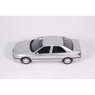 PEUGEOT 406 3.0 V6 24V GRIS QUARTZ METALLIC 2000 OttO Pro OttO mobile 1:18 Resinemodell (Türen, Motorhaube... nicht zu öffnen!)